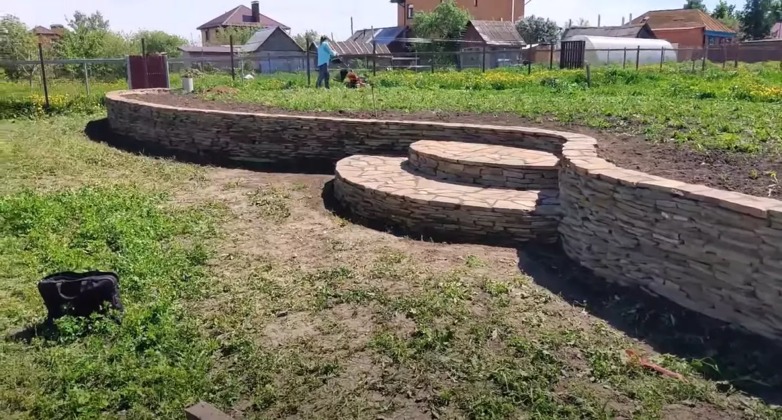 Подпорная стенка в Уфе — фото 2